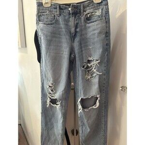 American Eagle Outfitters Women's Jeans sz 6 R W15 I30.5 Shredded Grunge